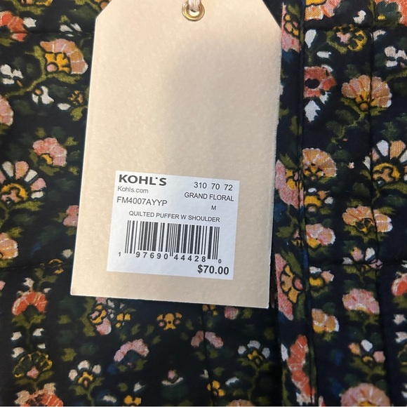 Patterned Quilted Jacket - Picture 3 of 4